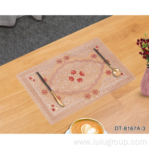 Place mat Felt Plate PVC Dinning Table Mats